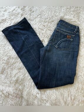 JOE’S Jeans Honey Bootcut Jeans Size 27 Dark Blue Wash Low Rise Y2K Stretch